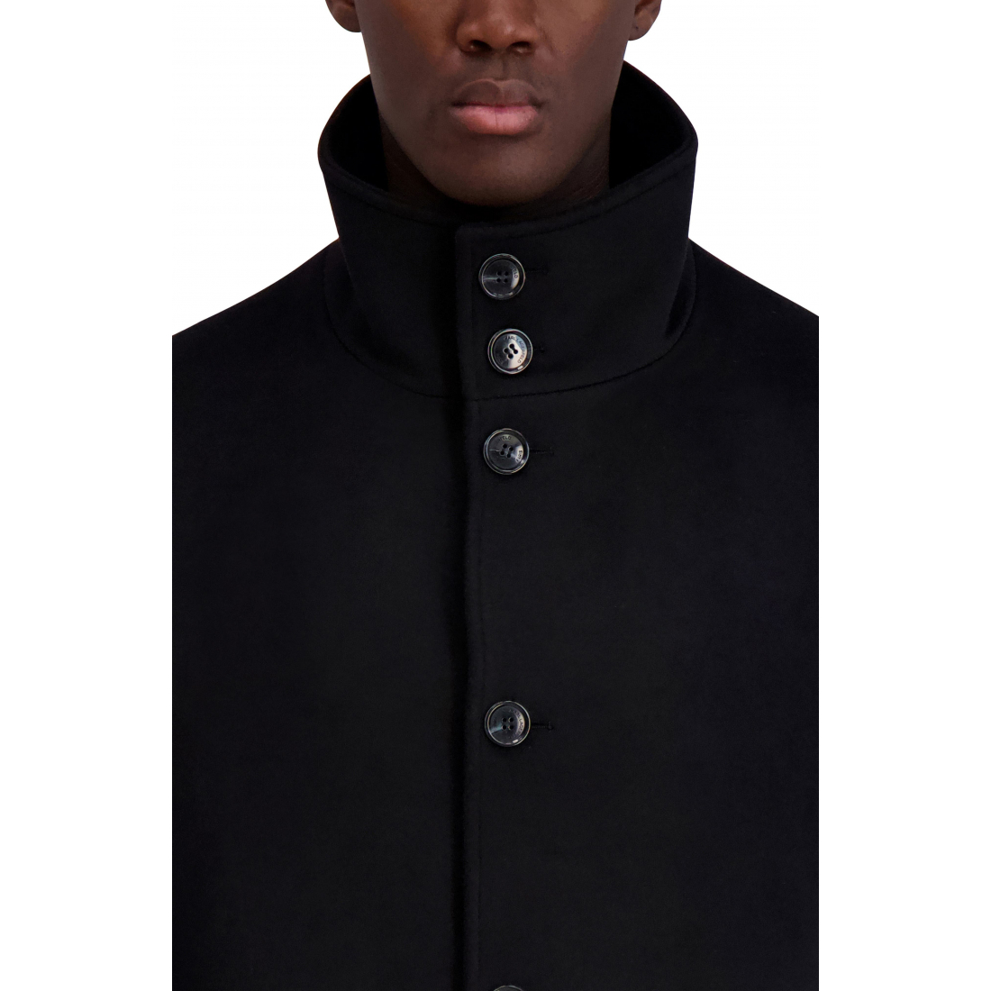 'Wool Blend Top Coat' pour Hommes