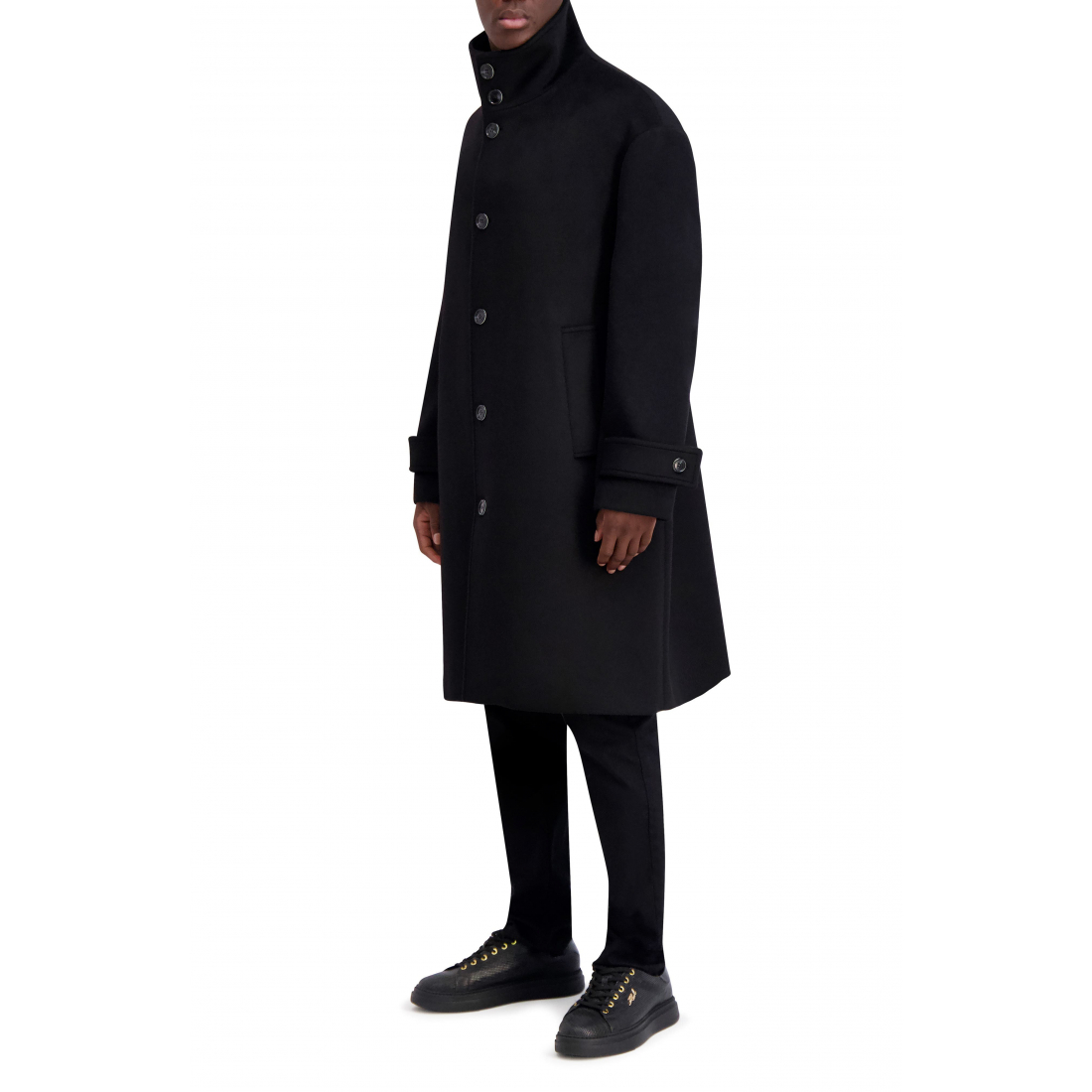 'Wool Blend Top Coat' pour Hommes