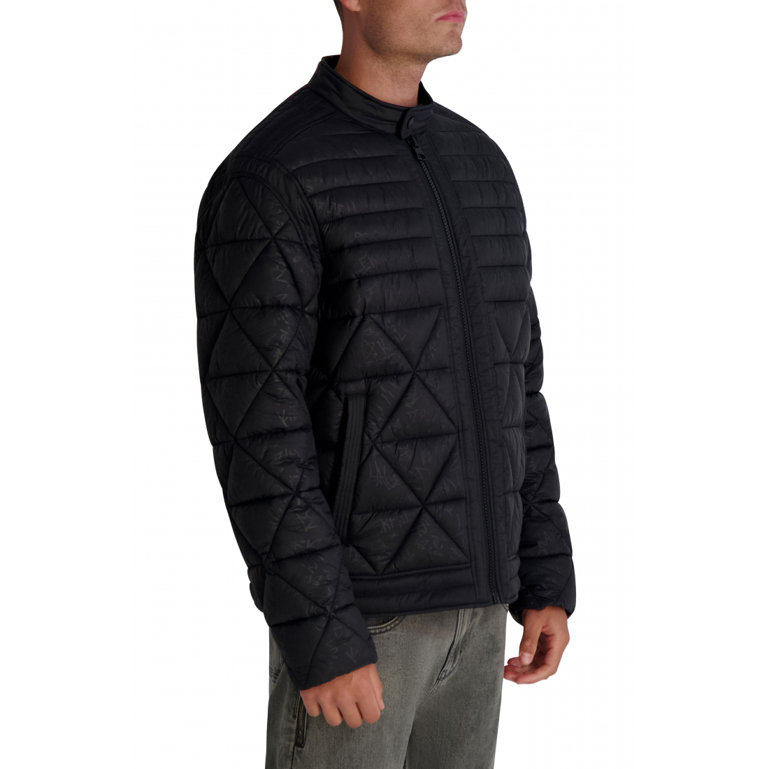 'Graffiti Puffer Jacket' pour Hommes