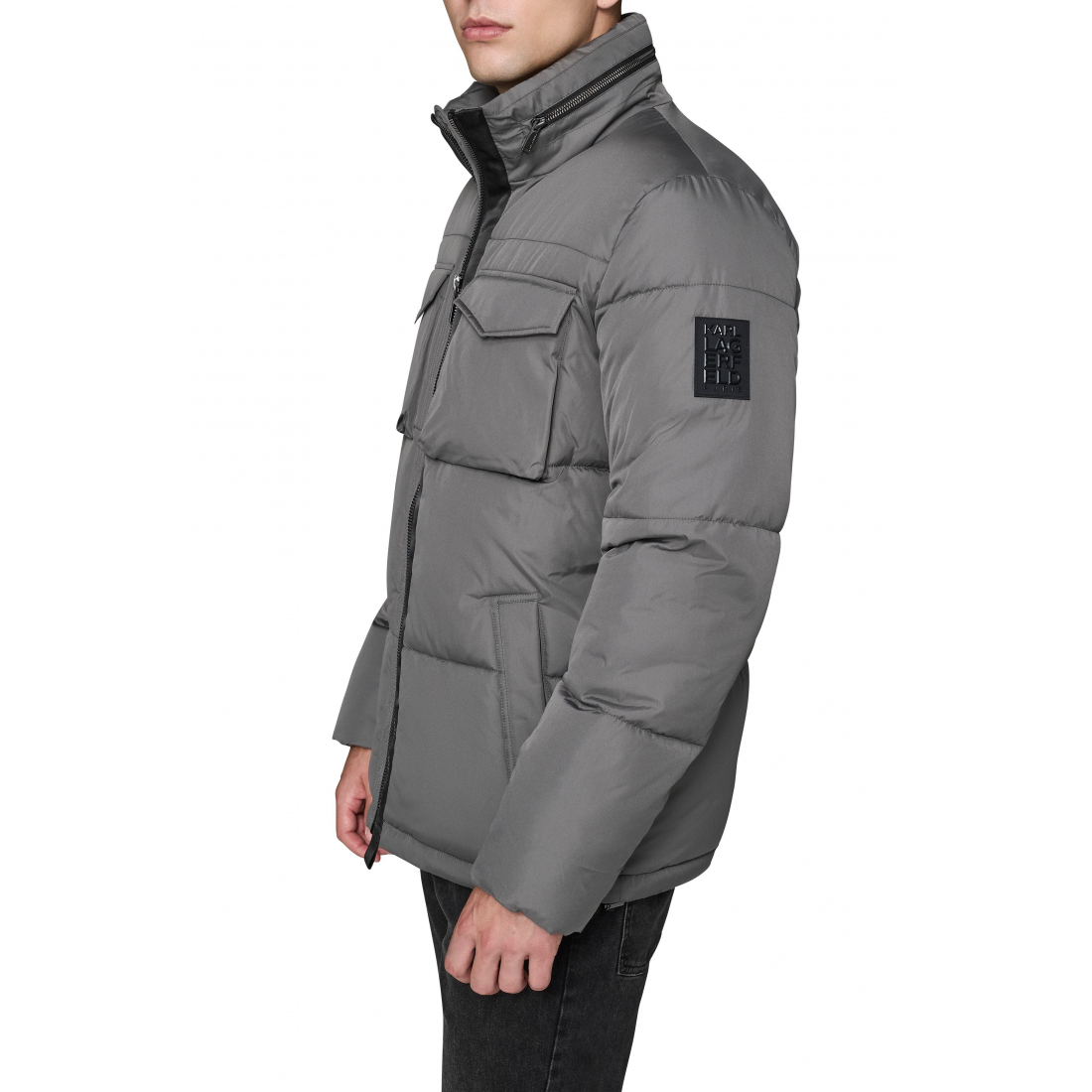 'Quilted Puffer Jacket' pour Hommes