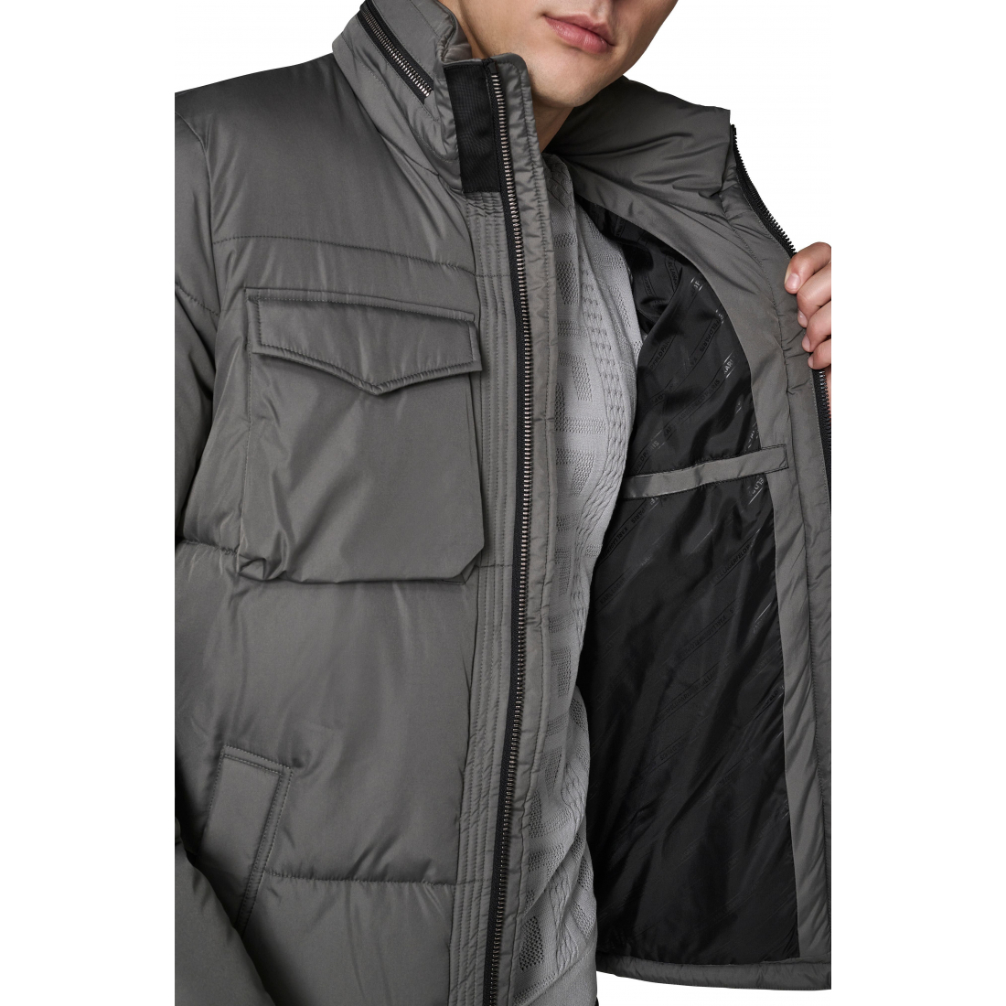 'Quilted Puffer Jacket' pour Hommes