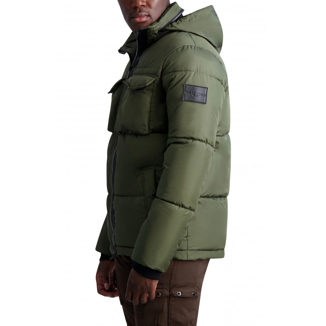 'Quilted Puffer Jacket' pour Hommes