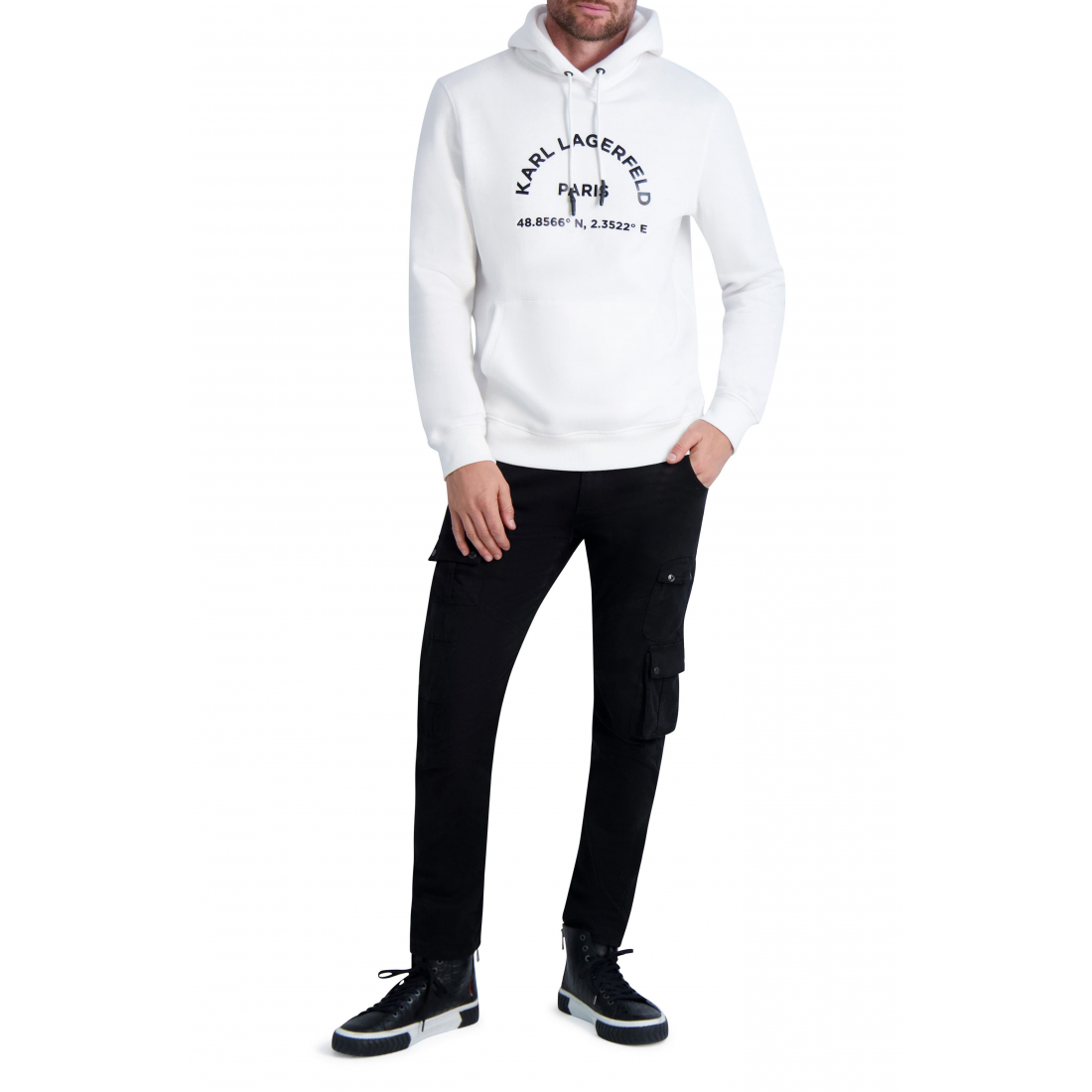 Men's 'Latitude/Longitude Hoodie'