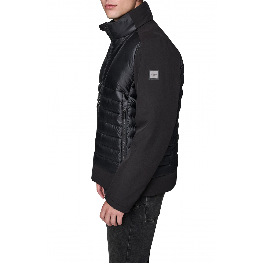 'Mixed Media Jacket' pour Hommes