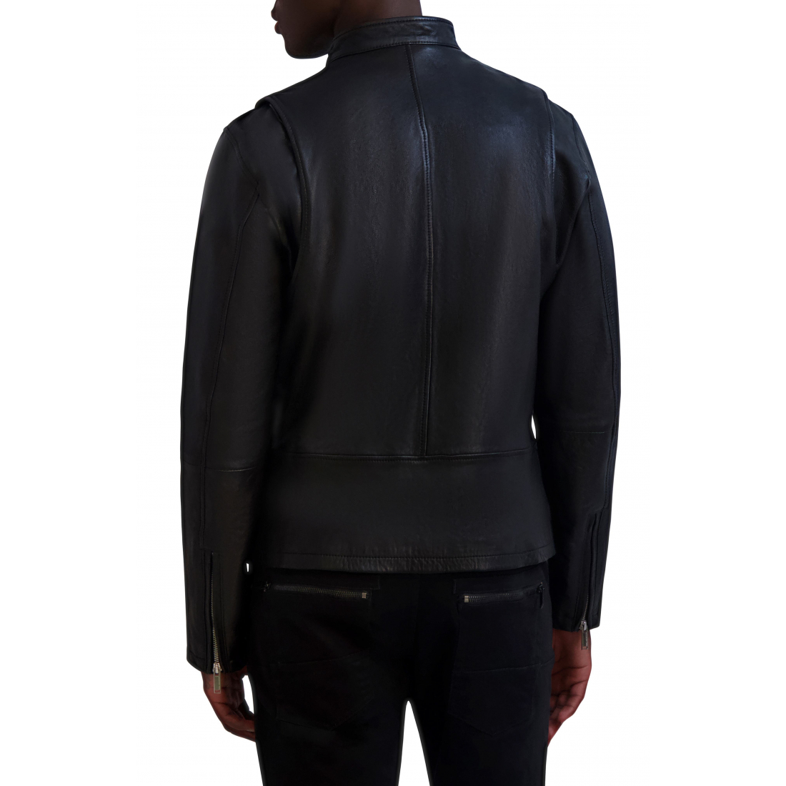 Men's 'Leather Racer Jacket'