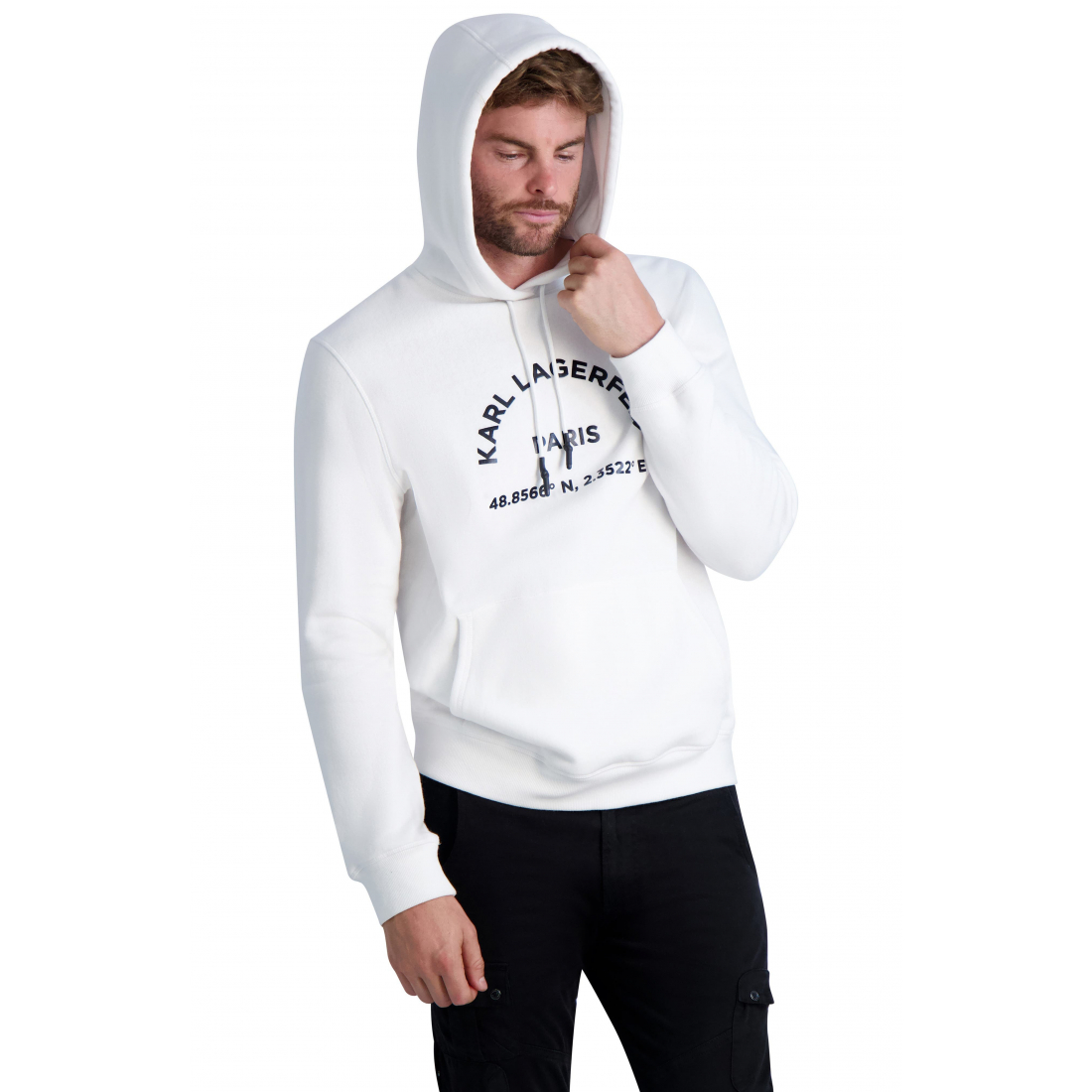 Men's 'Latitude/Longitude Hoodie'