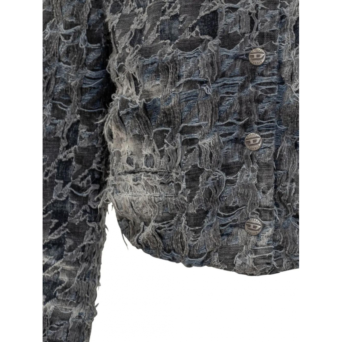 Veste en jeans 'Frayed' pour Femmes