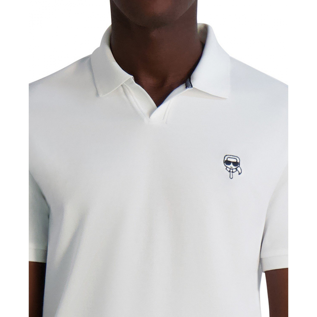 'Short Sleeve Karl Head Logo Pique P' Polohemd für Herren