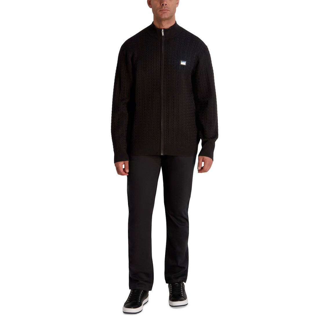 Men's 'Full Zip Cable Knit' Sweater
