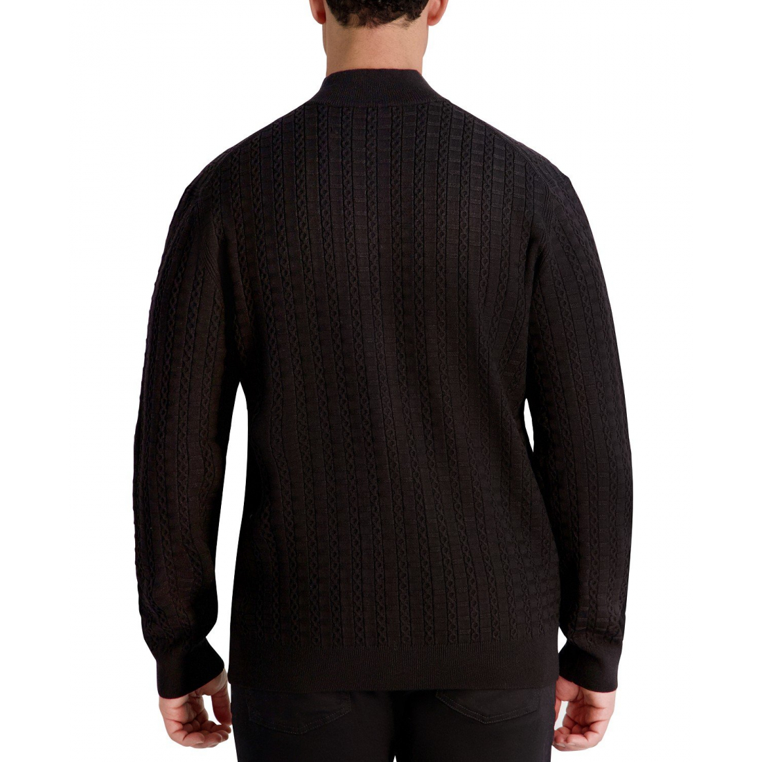 Men's 'Full Zip Cable Knit' Sweater