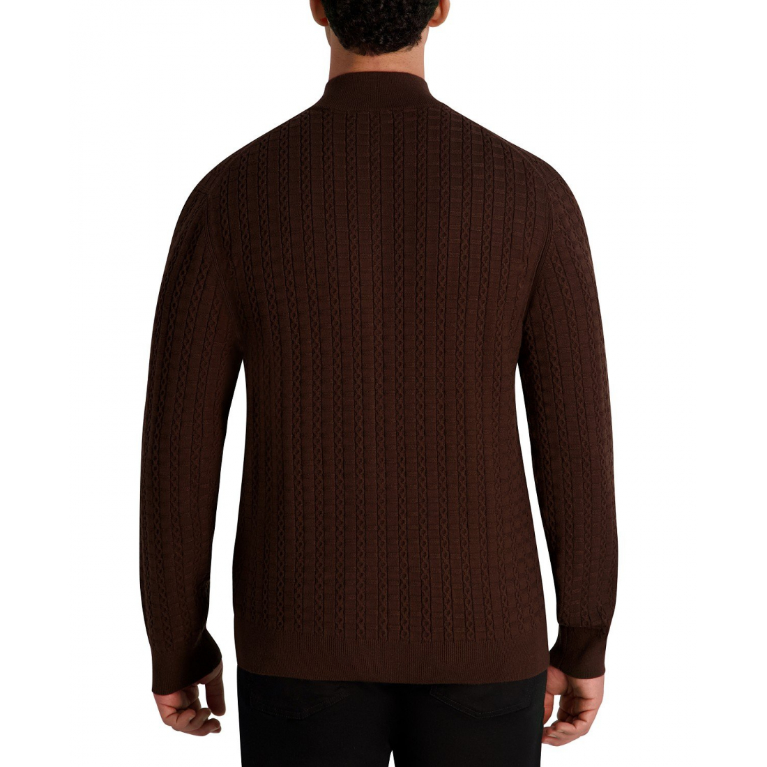 Men's 'Full Zip Cable Knit' Sweater