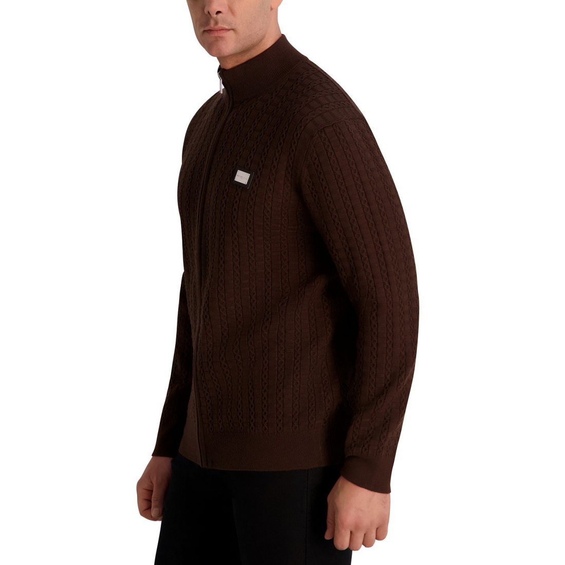 Men's 'Full Zip Cable Knit' Sweater