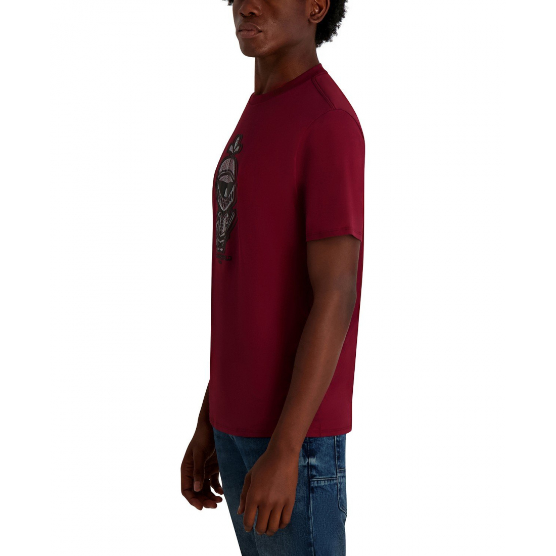 Men's 'Armor Dragon Skin Printed' T-Shirt