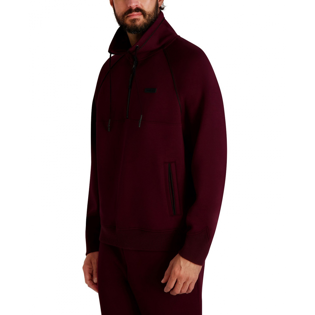 Men's 'Stand Collar Half-Zip' Sweatshirt