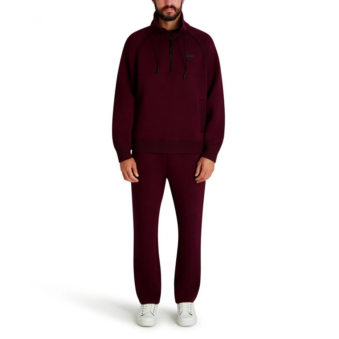 Men's 'Stand Collar Half-Zip' Sweatshirt