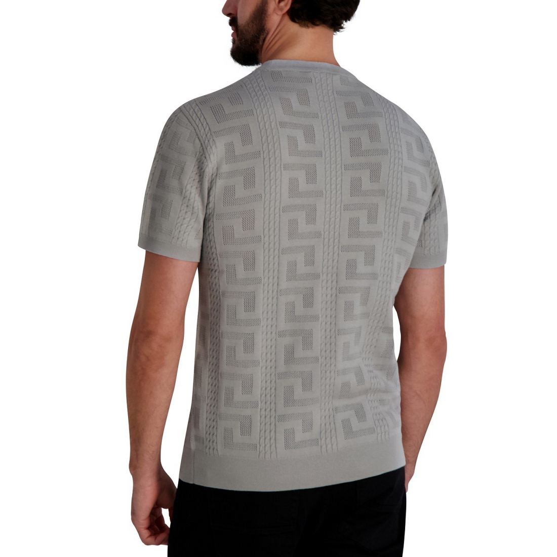 Men's 'Jacquard Patterned' Sweater