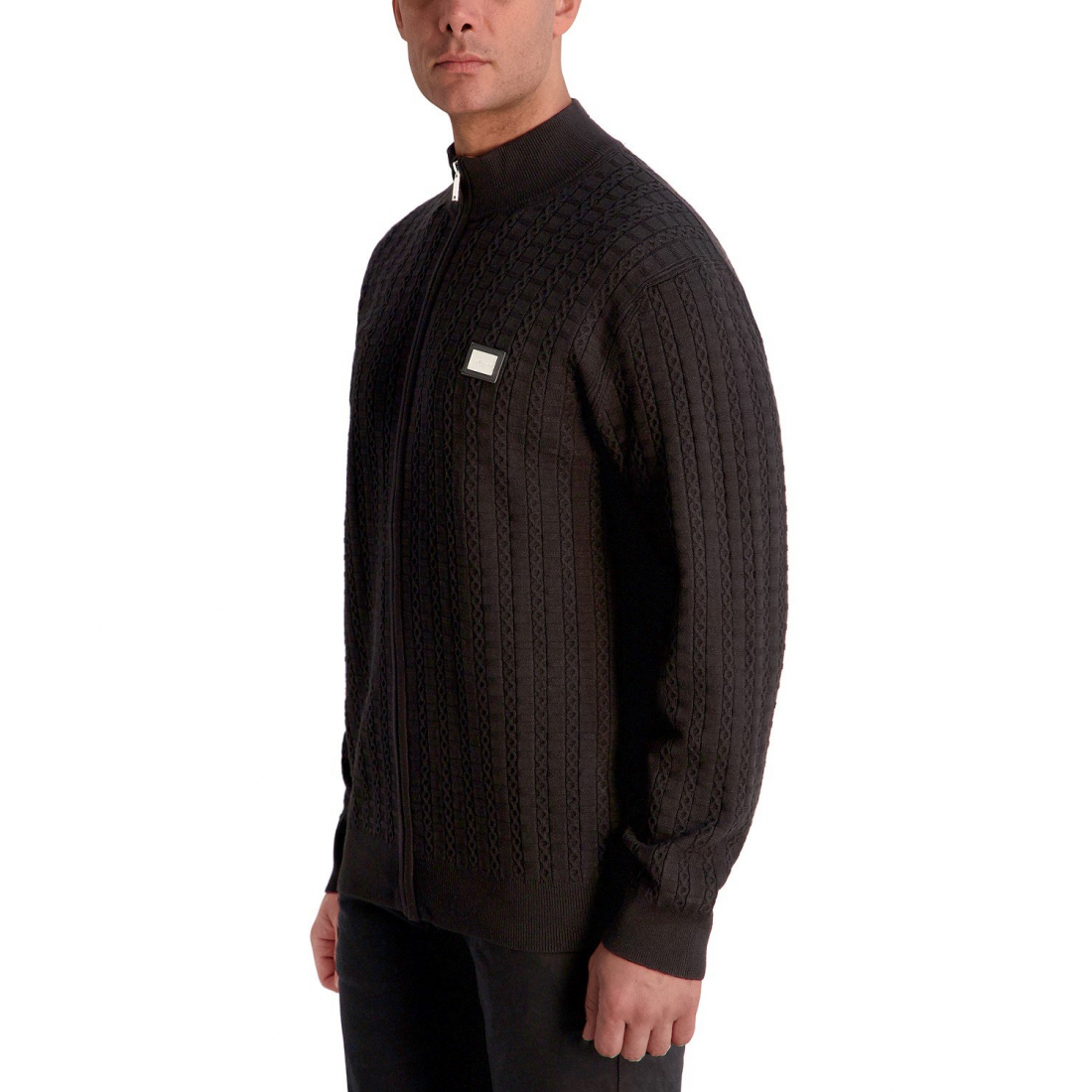 Men's 'Full Zip Cable Knit' Sweater