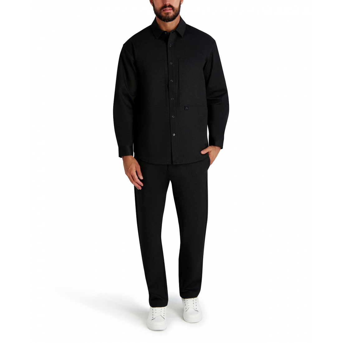 Veste 'Houndstooth Pattern Utility' pour Hommes