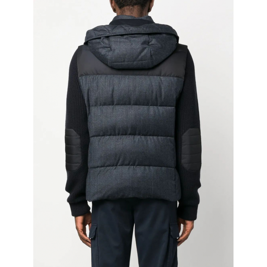 Veste 'Detachable-Sleeve Padded' pour Hommes