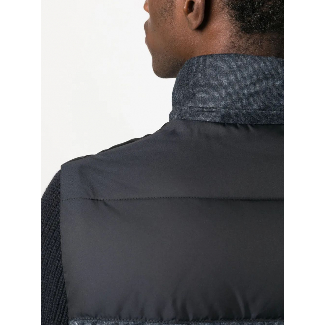 Veste 'Detachable-Sleeve Padded' pour Hommes