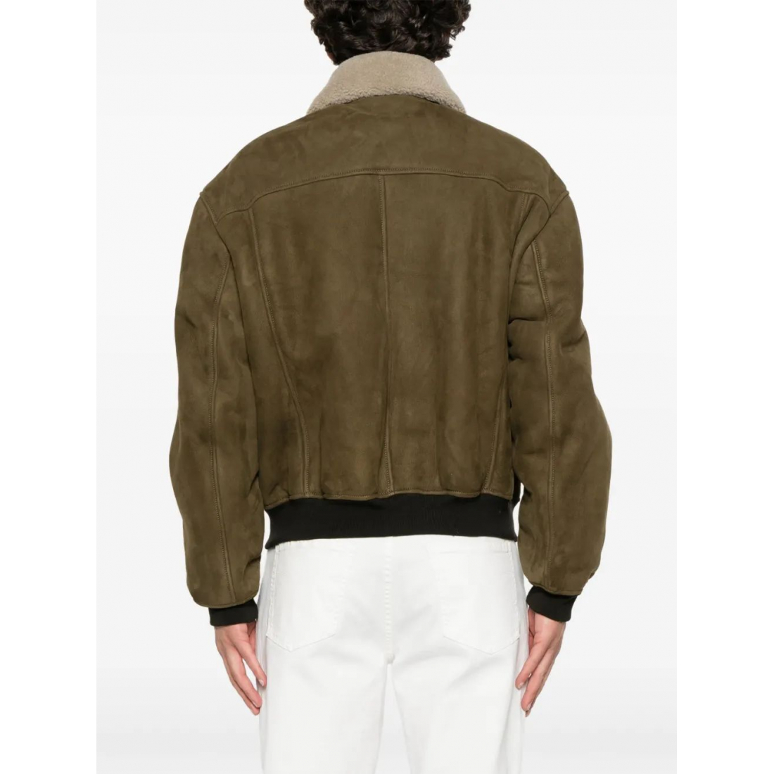 Blouson bomber 'Shearling-Collar' pour Hommes