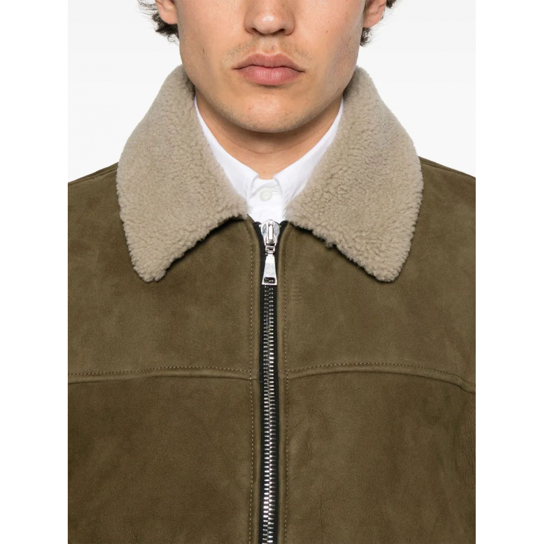 Blouson bomber 'Shearling-Collar' pour Hommes