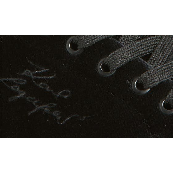 Men's 'Embroidered Logo Velvet' Sneakers