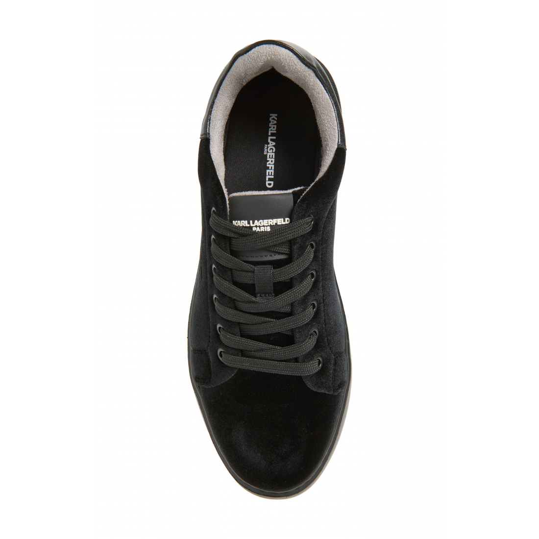 Men's 'Embroidered Logo Velvet' Sneakers