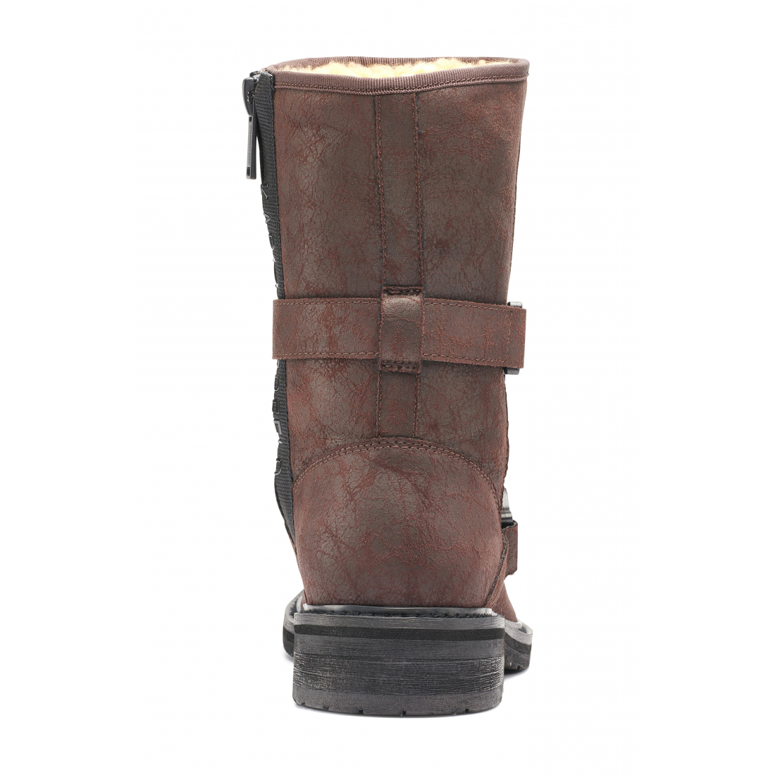 Men's 'Faux Shearling Lined Double' Long Boots