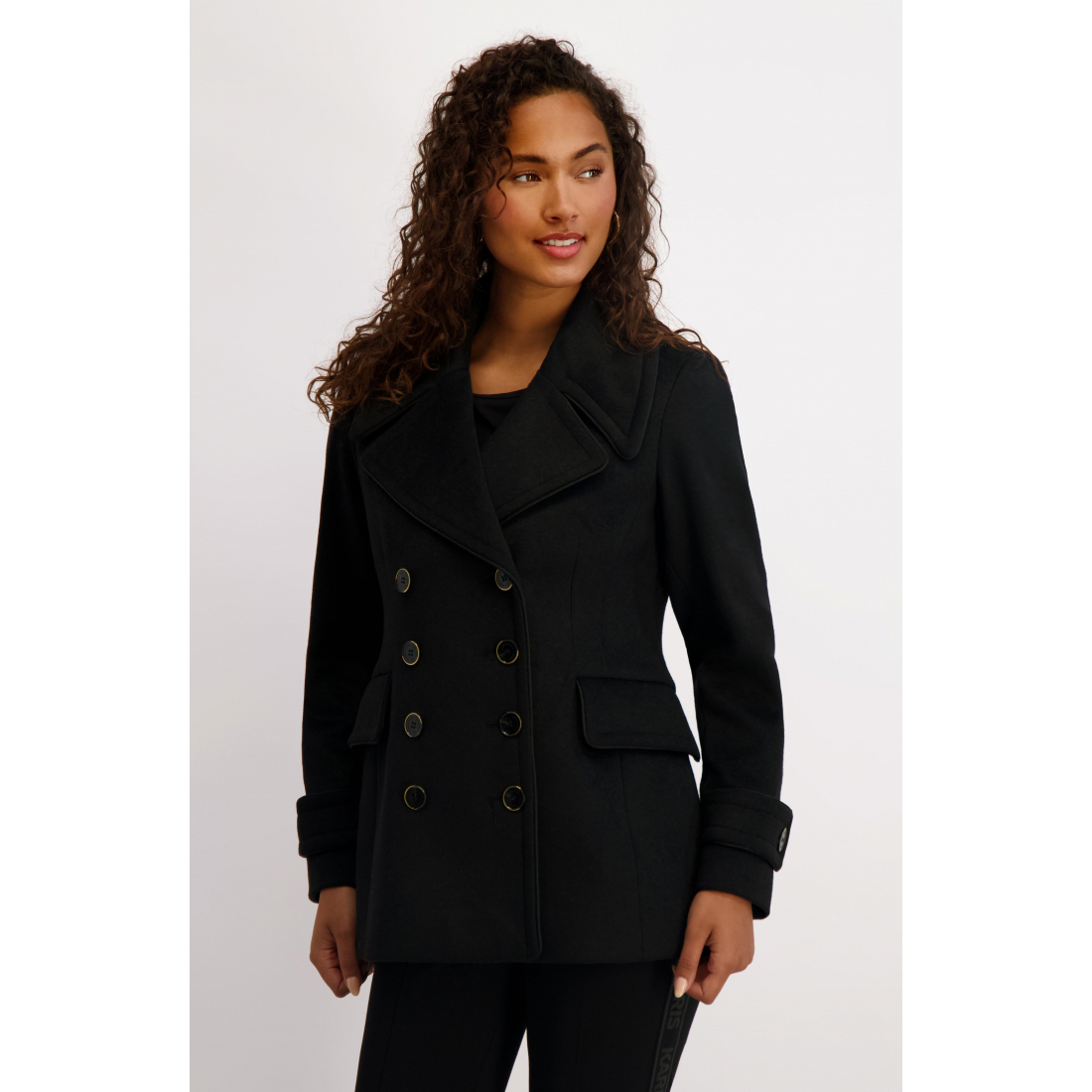 Manteau 'Piped Double Breasted' pour Femmes