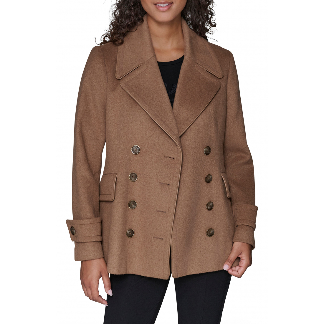 Manteau 'Piped Double Breasted' pour Femmes