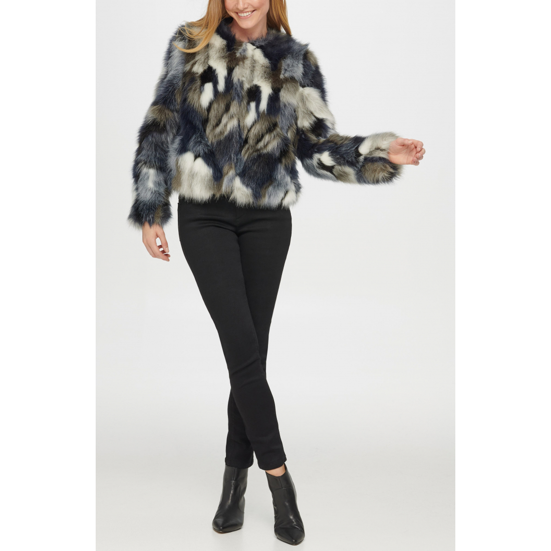 Veste 'Faux Fur Shag' pour Femmes