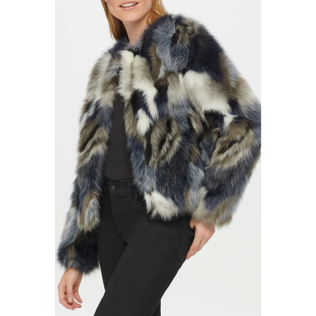 Veste 'Faux Fur Shag' pour Femmes