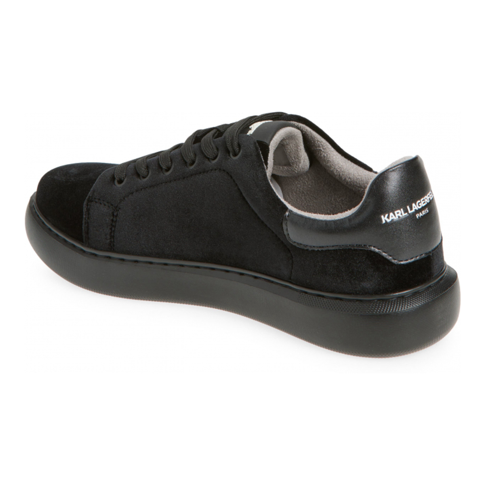 Men's 'Embroidered Logo Velvet' Sneakers