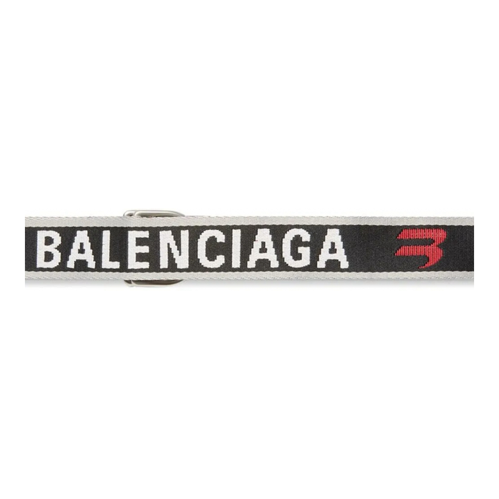 Ceinture 'D-Ring Logo Skinny' pour Hommes