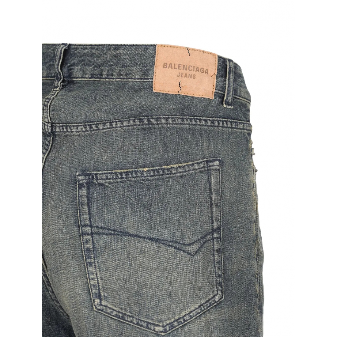 Men's 'Logo-Patch' Jeans