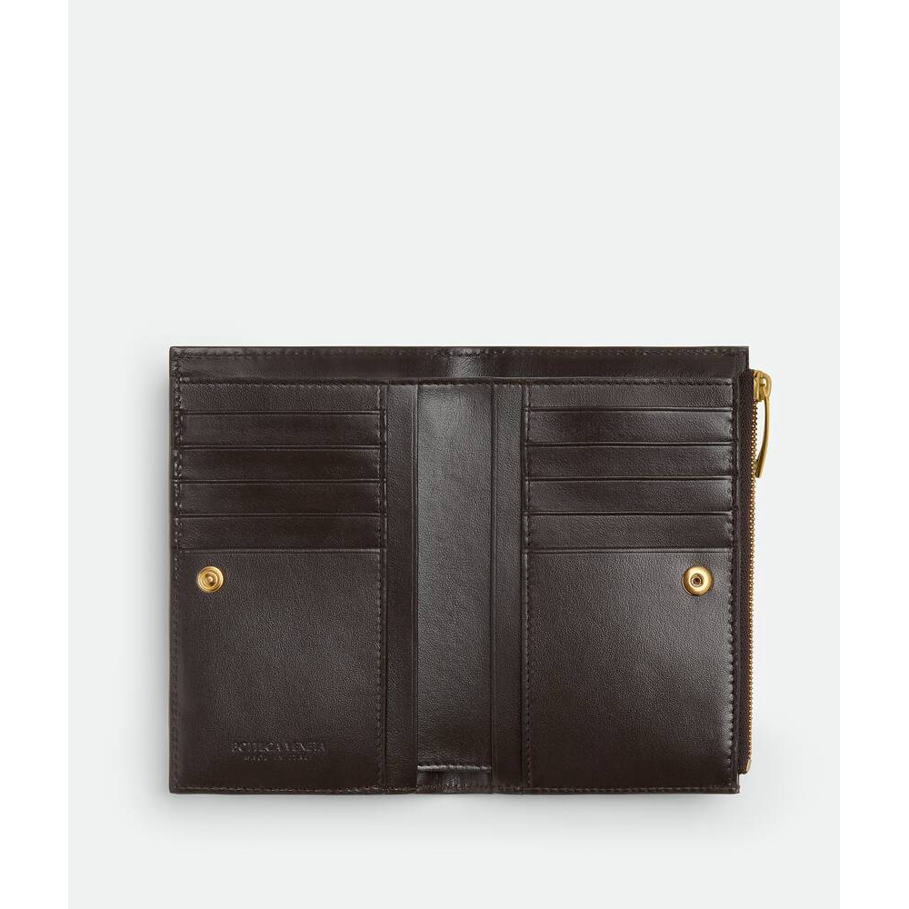 Women's 'Intrecciato Medium Bi-Fold' Wallet
