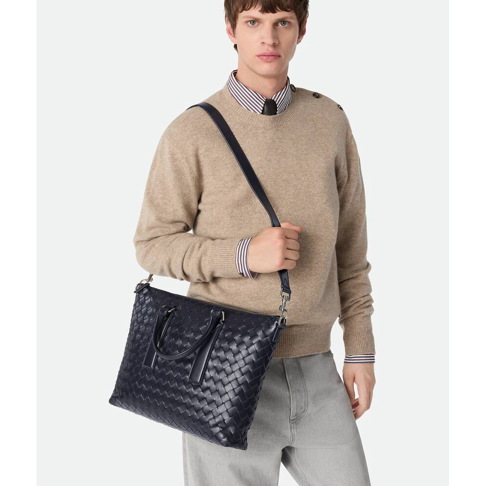 Men's 'Intrecciato Soft' Briefcase 