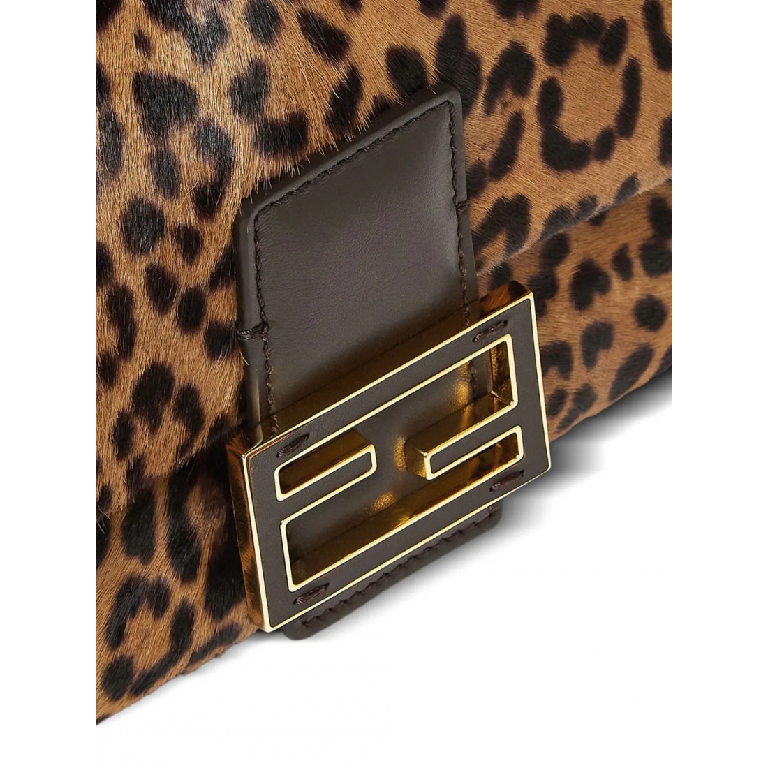 Women's 'Baguette® Leopard-Print Logo-Plaque' Tote Bag