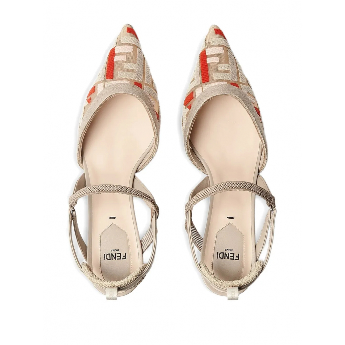 Women's 'Colibrì Ff-Motif' Slingback Pumps