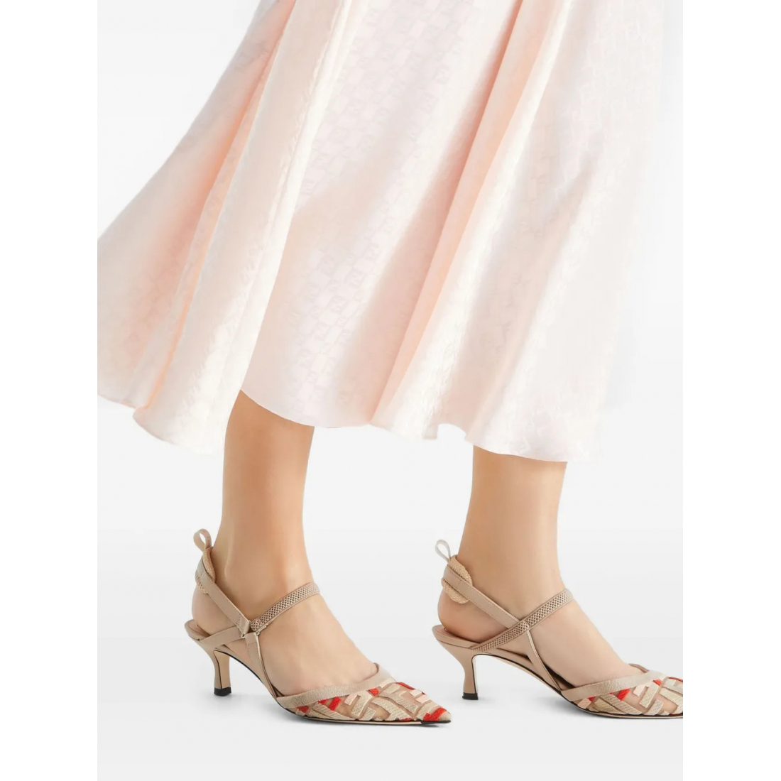 Women's 'Colibrì Ff-Motif' Slingback Pumps