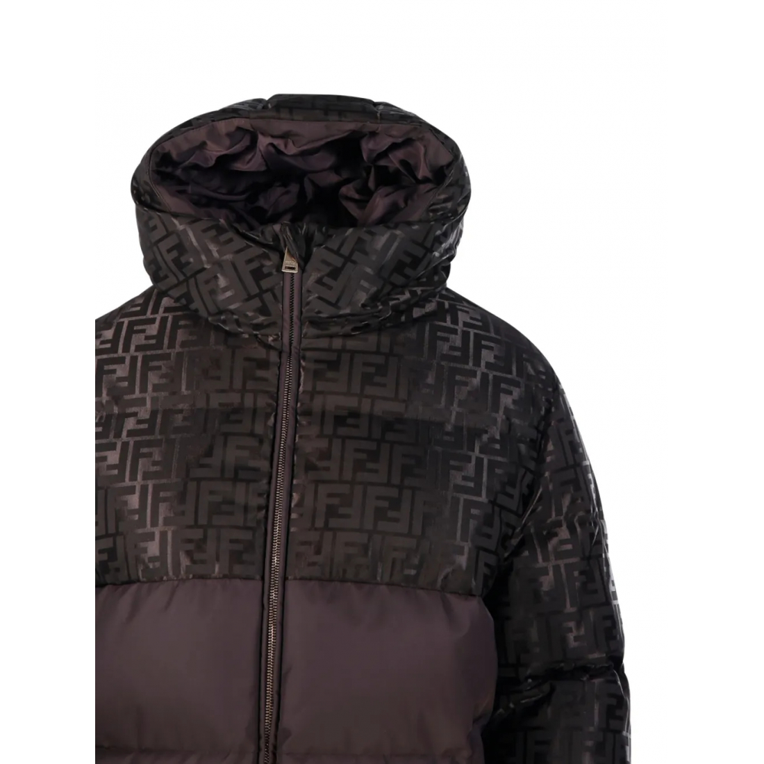 Veste matelassée 'Monogram Hooded' pour Femmes