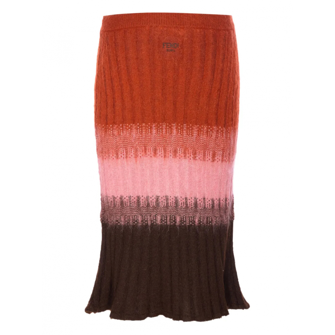 Jupe Midi 'Knitted Embroidered' pour Femmes