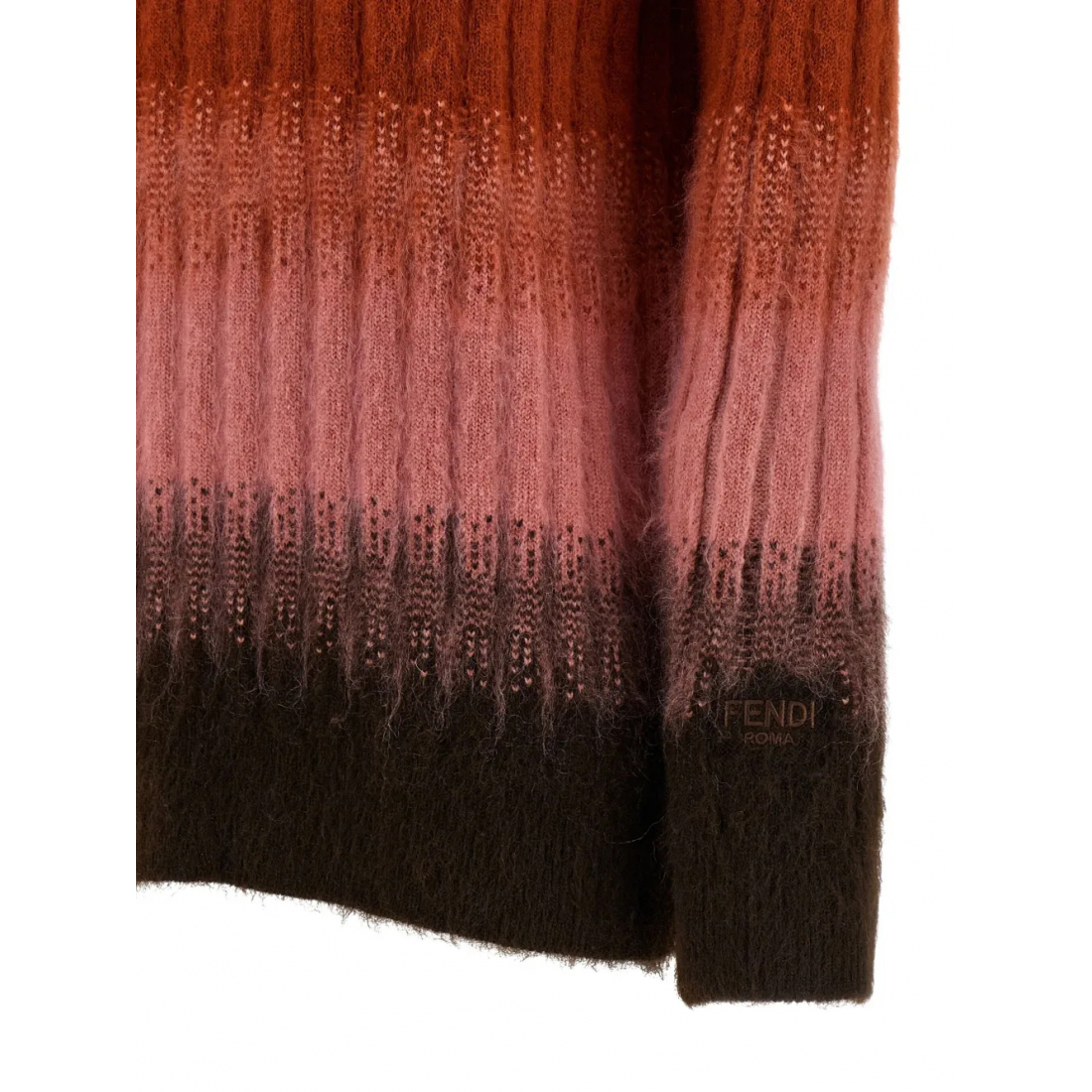 Pull 'Ribbed Logo-Embroidered Knit' pour Femmes