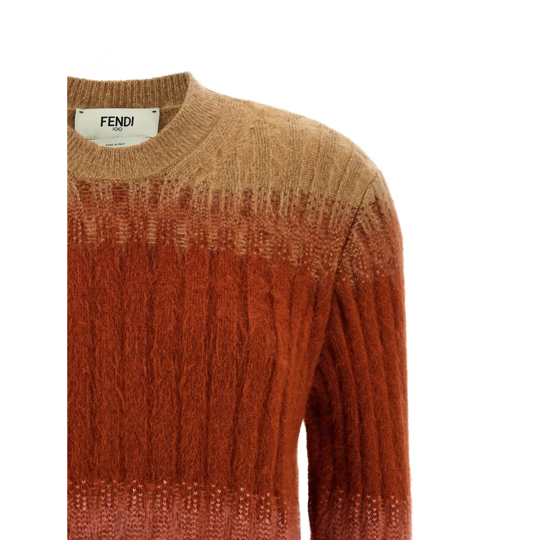 Pull 'Ribbed Logo-Embroidered Knit' pour Femmes