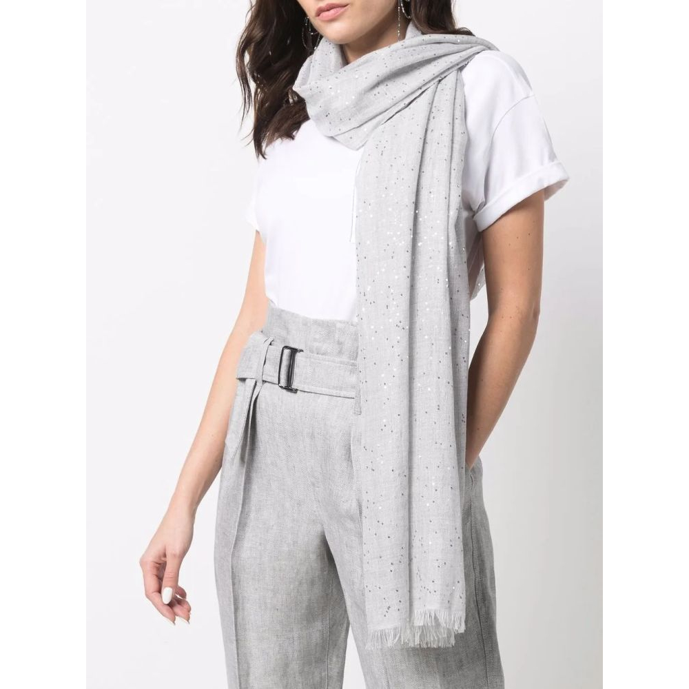 Écharpe en cachemire  'Sequin-Detail' pour Femmes