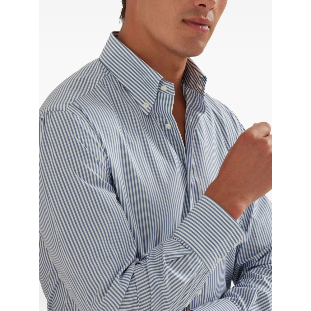 Chemise 'Striped Poplin' pour Hommes