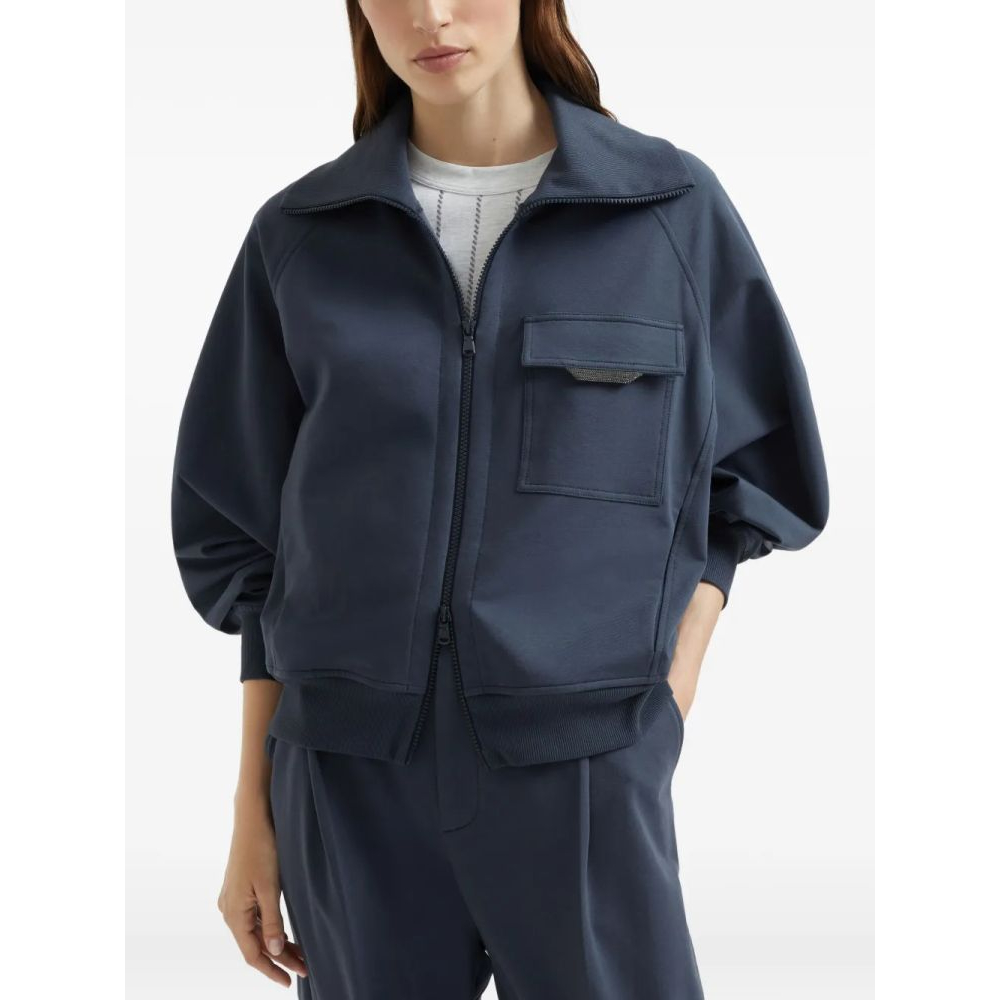 Sweatshirt 'Monili-Detail' pour Femmes