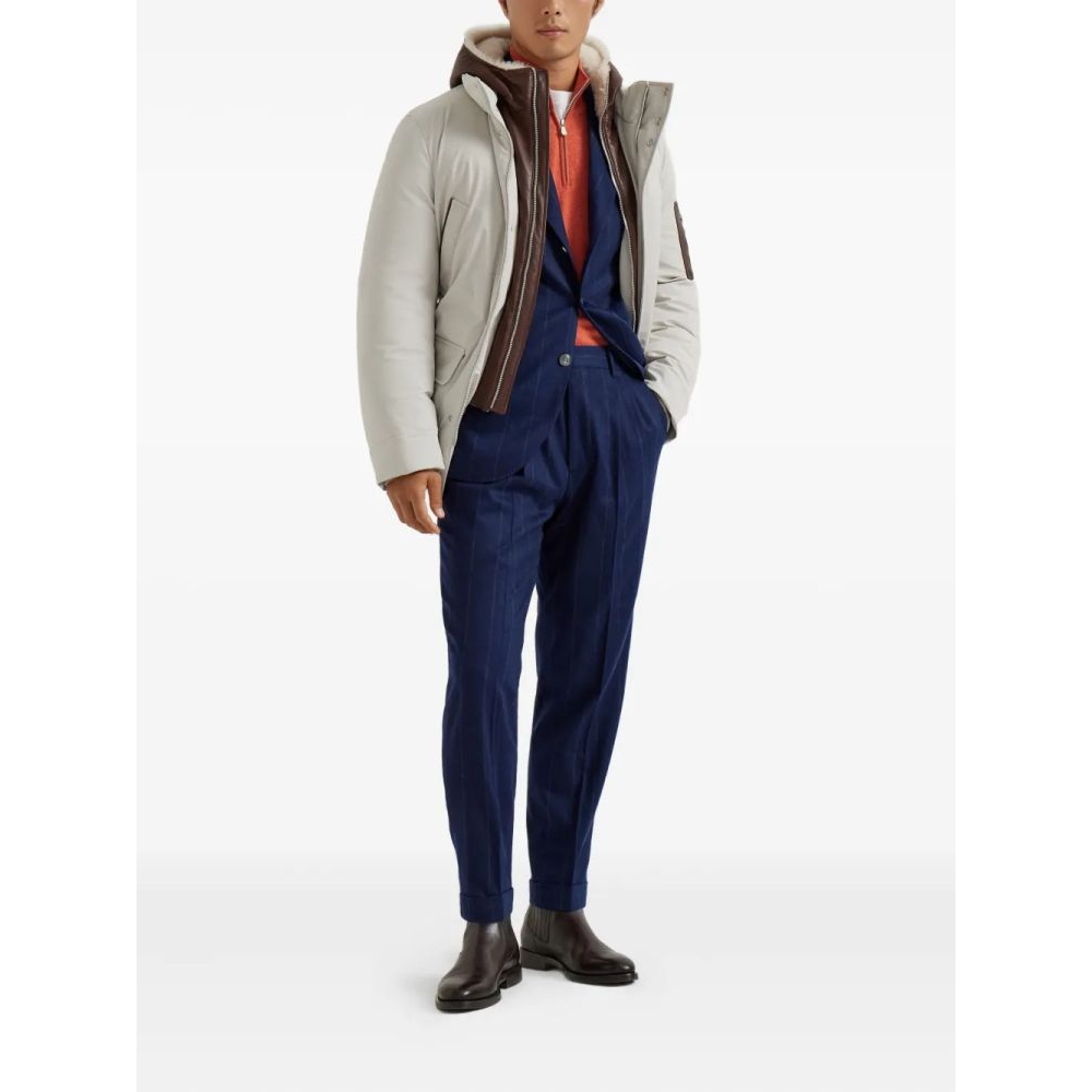 Pull Over 'Half-Zip' pour Hommes