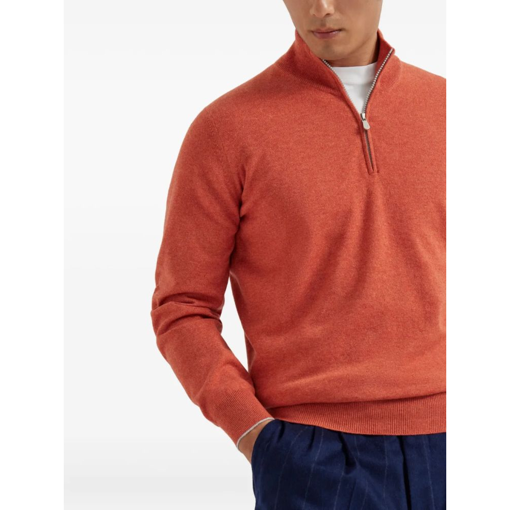Pull Over 'Half-Zip' pour Hommes